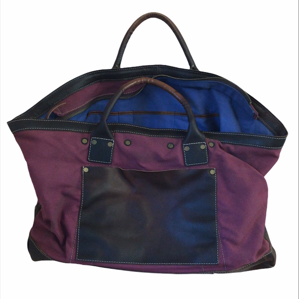 Cole Haan Weekend Bag Leather Trim